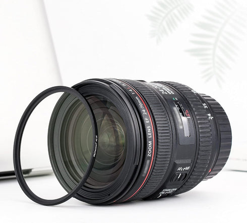 PROfezzion Ultra Slim 55mm UV Filter, Multi-Coated Protection for Sony A7 II III IV & Nikon D3500 D3400