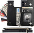 Bocasal Crossbody Wallet Case for iPhone 12/12 Pro, Card Holder, Zipper Slot, Shockproof Purse Cover, 6.1 Inch (Black)