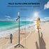 SYHsdzg 70" Tripod for Phone, Portable All in One Extendable Cell Phone Tripod Stand, Tall Travel Tripods for Recording