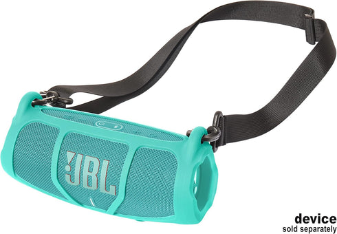 GETGEAR Silicone Cover Sleeve for JBL Charge 5 - Portable Bluetooth Speaker, Mint