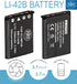BM Premium 2-Pack of LI-42B Batteries for Olympus Stylus 1040, 1050W, 1060, 1070, 1200, 7000, 7010, 7020, 7030, 7040, Tough 3000, TG-310, TG-320, VR310, VR320, VR330 Digital Camera