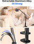 JSAUX 17 16 15 14 13 12 360 [1-Pack, Phone Holder for Desk and Bed Compatible with iPhone Overhead Phone Mount