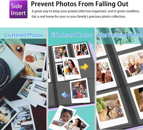 432 Pockets Mini Photo Album for Fujifilm Instax Mini 11 12 evo 90 70 9 8+ 8 LiPlay Instant Camera/Polaroid Snap