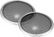 X AUTOHAUX 2pcs 10" Speaker Grille Cover, Round Subwoofer Grille Horn Protective Guard, Silver Tone Car Accessories