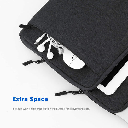 13.3 Inch Tablet Sleeve Shoulder Bag for iPad Pro 12.9" M2, Galaxy Tab S9+/S8+/S7 FE/S7+, Surface Pro X/9/8/7/6/5/4/3