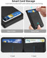 Magsafe Wallet for iPhone 16/15/14/13/12 Series, Strongest Magnetic Wallet with Adjustable Stand, 6 Cards Holder, Vegan