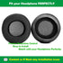 Replacement Earpads Cushions for Superlux HD 681EVO 668B HD681 681B 662 Headphones, Durable Fabric & Memory Foam