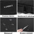 LANDICI 360° Protective Laptop Sleeve Case 14 15 Inch, Waterproof Slim Computer Cover Bag Compatible with MacBook Air