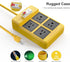 GFCI Power Strips with 3M Heavy Duty Extension Cord, 4 Gang Sockets, 15A Fused, 30mA RCBO
