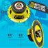 Pyle Car Two Way Speaker System - Pro 6.5 Inch 240 Watt 4 Ohm Mid Tweeter-Audio Sound Speakers for Car Stereo, Yellow