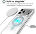 Speck 17 GEMSHELL Grip +MS Case for iPhone Pro Max - Clear/Clear | Slim Protective Grip | Drop Protection | MagSafe