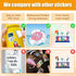 100 PCS Funny Science Laboratory Stickers for Kids, Teens, Adults - Waterproof Vinyl Stickers for Various Uses