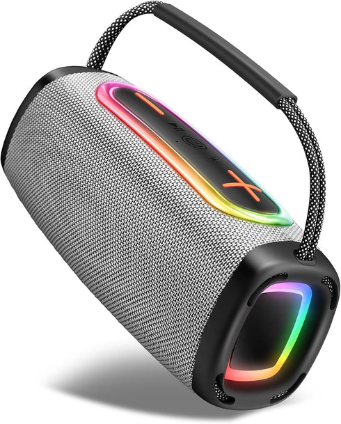 Matast Bluetooth Speaker 6000mAh, 36H Playtime BT5.4 Portable Wireless Speaker with 24W Loud