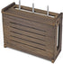 BEARUT Wooden Router Shelf Wall Mount WiFi Router Storage Box Modem Cable Router