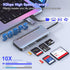 Suejezt 7 1 17/16/15, Memory Stick Pro Duo Card Reader, in USB-A/USB-C Multi Memory Card Reader for SD/TF/MS/XD/CF
