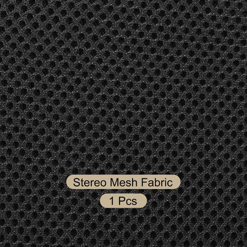 Speaker Grill Cloth, Stereo Mesh Fabric Protective Dustproof Cloth for Home Speaker Repair - 39.37 Inch x 63 Inch