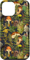 Mushroom Woodland Scene Case for iPhone 12 Pro Max - Elderberries, Fungi, Nature Shrooms
