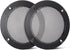 Facmogu 2PCS 4in Black Round Speaker Grills Cover, Metal Mesh Replacement for 4 Inch Woofer Speakers