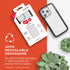 Tech21 Evo Max Case for iPhone 15 Pro, Active Black, Compatible with MagSafe, Impact Protection, Lanyards Included