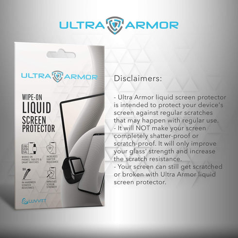 Liquid Glass Screen Protector - Wipe On Nano Protection for All Smartphones, Tablets, and Watches