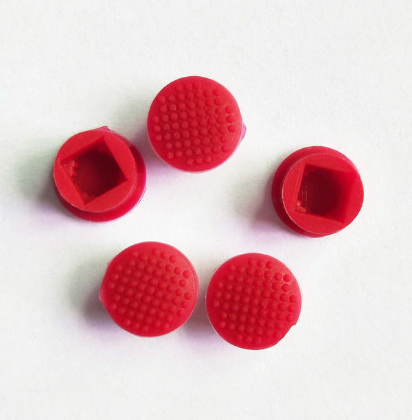 5 PCS TrackPoint Keyboard Mouse Red Cap, Soft Dome Laptop Pointer for IBM Lenovo ThinkPad