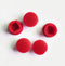 5 PCS TrackPoint Keyboard Mouse Red Cap, Soft Dome Laptop Pointer for IBM Lenovo ThinkPad