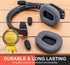Replacement Ear Pads Cushions Kit for B450-XT/B550-XT Headset - Comfortable Gray Fabric Compatible with B450 XT/B550 XT