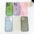 Cute Clear Bling Crystal Diamond iPhone 12 Pro Case with Sparkle Camera Lens Protector, Soft TPU Cover for Women, Pink.
