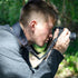 OP/TECH USA Super Classic Camera Neck Strap, Black, Padded Neoprene, Control-Stretch System