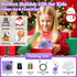 JPVERLY 1080P 32GB 3-12 Kids Camera Instant Print, HD Digital Video Recorder with SD Card, Christmas Birthday Gifts