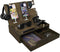 Nightstand Organizer - Bedside Holder for 2 Cellphones or 1 Tablet, Smart Watches, Headphones, Ideal Gifts for Men
