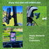 Upgraded Golf Cart Magnetic Phone Holder Mount, Big Phones & Thick Cases Friendly, Compatible with All Phones