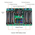 DWEII 1pcs 18650 18650 (4 Lithium Battery Capacity Tester Module MAh MWh Digital Battery Power Detector Module Tester