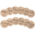 Kate & Milo Baby Monthly Milestone Marker Discs - Wooden Discs with Reversible Photo Props, Gender-Neutral Gift