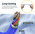 MIPEACE 2 Pieces Replacement Earbuds Cables for Work Earbuds Bluetooth (Blue & Yellow)