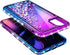 NGB Supremacy iPhone 12/12 Pro Case with Tempered Glass Screen Protector, Liquid Bling Sparkle Glitter Case