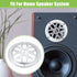 ACROPIX 3" Car Speaker Grills Cover | Round Audio Speaker Subwoofer Guard Protector (Pack of 4)
