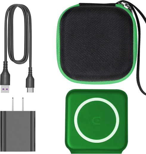 Khanka Hard Travel Case for Iseyyox/RTOPS/Hicober/UCOMX Nano 3 in 1 Wireless Charger, Magnetic Foldable Charging