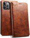 SINIANL Compatible with iPhone 13 Leather Case, iPhone 13 Wallet Folio Case Book