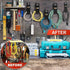 15PCS Heavy Duty Storage Straps, Garage Organization Tool, Fastening Straps for Cords, Hoses, Rope, RV, Boat, and