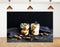 KeyWork 10x10ft Yogurt Parfait Backdrop Walnut and Caramel Dessert Photography Background for Brunch