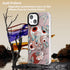 iPhone 15/14 Pink Butterfly Case - Cute Aesthetic TPU Bumper, Shockproof Phone Cover for Women & Girls, 6.1 Inch