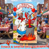Baquler 6 3.6 Crawfish Boil Party Photo Prop x ft Crawfish Party Decoration Supplies Lobster Theme Selfie Backdrop