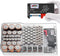 YIHAOSSING Battery Organizer Storage Case with Tester,Clear Lid Battery Storage Organizer,Holds 93 Batteries
