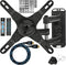 Cheetah TV Monitor Wall Mount for 12-55 Inch TVs up to 40lbs VESA