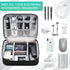 Electronics Organizer Travel Bag, Waterproof Portable Digital Storage Case for Cables & Accessories