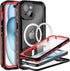 BEASTEK iPhone 15 Plus Waterproof Case, TRE Series MagSafe Shockproof Dustproof IP68 with Built-in Screen Protector