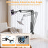 LenTok 15 14 13 12 Gooseneck Bed Phone Holder for Magsafe iPhone Stand, Desk Magnetic Phone Arm Mount with Clamp