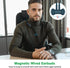 USB C Headphones for iPhone 15 Pro Max, HiFi Stereo Type C Earphones Magnetic Wired Earbuds with Microphone
