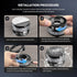 MOGU Holder-118LBS Suction+2800gf Magnet,360 Vacuum Magnetic Car Phone Strong Adjustable Dashboard Mount, Hands-Free